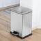 Honey Can Do Tall & Wide 58L Stainless Steel Step Trash Can with Lid
